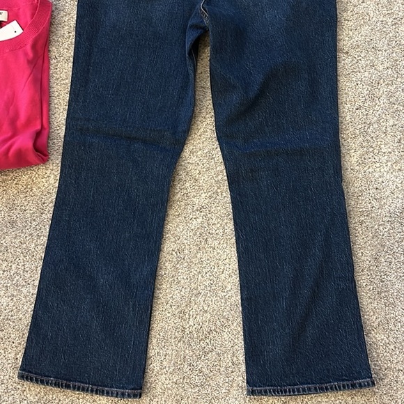 J. Crew Mid Rise Flare Crop Jeans - Picture 8 of 11